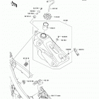 KX450F (KX450-FEF) ТОПЛИВНЫЙ БАК