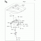 Ninja 1000 ABS (ZX1000-MEF) Accessory(single seat cover)