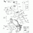 Ninja 1000 ABS (ZX1000-MEF) ТОПЛИВНЫЙ БАК