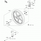 Ninja 300 ABS SE (EX300-BES) Front wheel(bes)