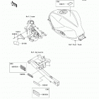 Ninja 300 ABS SE (EX300-BESA) Наклейки предупреждения