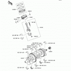 Ninja ZX-10R ABS (ZX1000-KEF) Crankshaft  /  piston(s)
