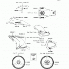 Ninja ZX-10R ABS (ZX1000-KEF) Decals(p.f.c.white)(kef)