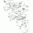 Ninja ZX-14R (ZX1400-EEFA) Заднее крыло
