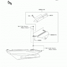 Ninja ZX-14R ABS (ZX1400-FEFA) Accessory(tail grip)