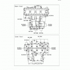 Ninja ZX-14R ABS (ZX1400-FEFA) Болты крепления картера