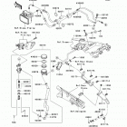 Ninja ZX-14R ABS (ZX1400-FEFA) Задний тормозной цилиндр