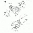 Ninja ZX-14R ABS (ZX1400-FEFA) Крепление двигателя