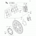Z1000 ABS (ZR1000-GEF) Передний тормоз