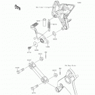 Z1000 ABS (ZR1000-GEFA) Педаль тормоза