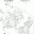 DR-Z400S Crankcase (dr-z400sl3 e33)