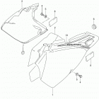 DR-Z400S Frame cover (dr-z400sl3 e28)