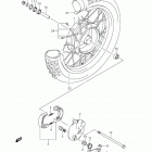 DR-Z125,L Front wheel (dr-z125l3 e33)