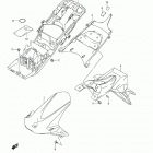 GSX-R600 Rear fender (gsx-r600l3 e28)