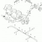 GSX1300R,A  Hayabusa Throttle body hose  /  joint (gsx1300ral3 e03)