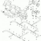 GSX1300R,A  Hayabusa Throttle body hose  /  joint (gsx1300ral3 e33)