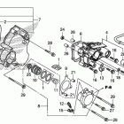 CB1100SA Left rear cover