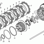 CB1100SA Сцепление