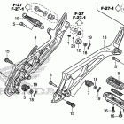 CB1100SA Подножки