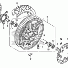 CB1100SA Переднее колесо