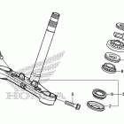 CB500F Траверса нижняя