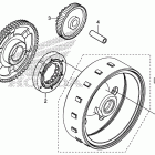CB500XA Муфта стартера