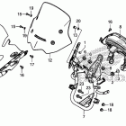 CB500XA Передний обтекатель