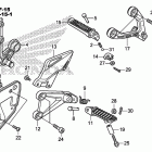CBR1000RR Подножки