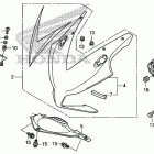 CBR1000RR Верхний обтекатель