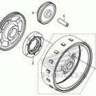 CBR500R Муфта стартера