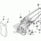CRF125F Заднее крыло