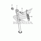 CRF125F Подножка