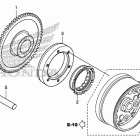 CRF125F Муфта стартера