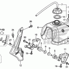 CRF125F ТОПЛИВНЫЙ БАК