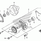 CRF125FB МАСЛЯНЫЙ НАСОС