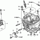 CRF450X ГОЛОВКА ЦИЛИНДРА