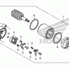 CTX1300A ПУСКОВОЙ ЭЛЕКТРОДВИГАТЕЛЬ