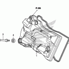 CTX700D Крышка головки цилиндров