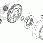 CTX700D Муфта стартера