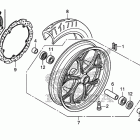 CTX700D Переднее колесо