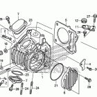 GROM125(MSX125E) ГОЛОВКА ЦИЛИНДРА