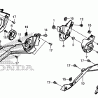 GROM125(MSX125E) БОКОВАЯ КРЫШКА