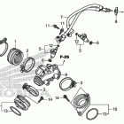 VT1300CR Intake manifold@injector