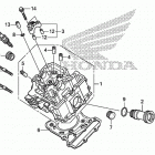 VT1300CRA Передняя головка цилиндров