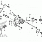 VT1300CXA Масляный насос и фильтр