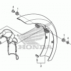 VT1300CXA Front fender (3)
