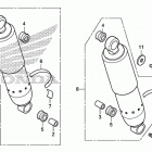 VT750C Rear shock absorber (1)