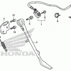 VT750C2B Подножка