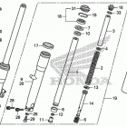 VT750C2B Front fork (1)