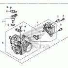 VT750C2B КОРПУС ДРОССЕЛЬНОЙ ЗАСЛОНКИ